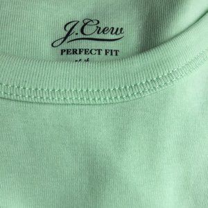 J. Crew Perfect Fit T-Shirt Light Green Women's XXS
